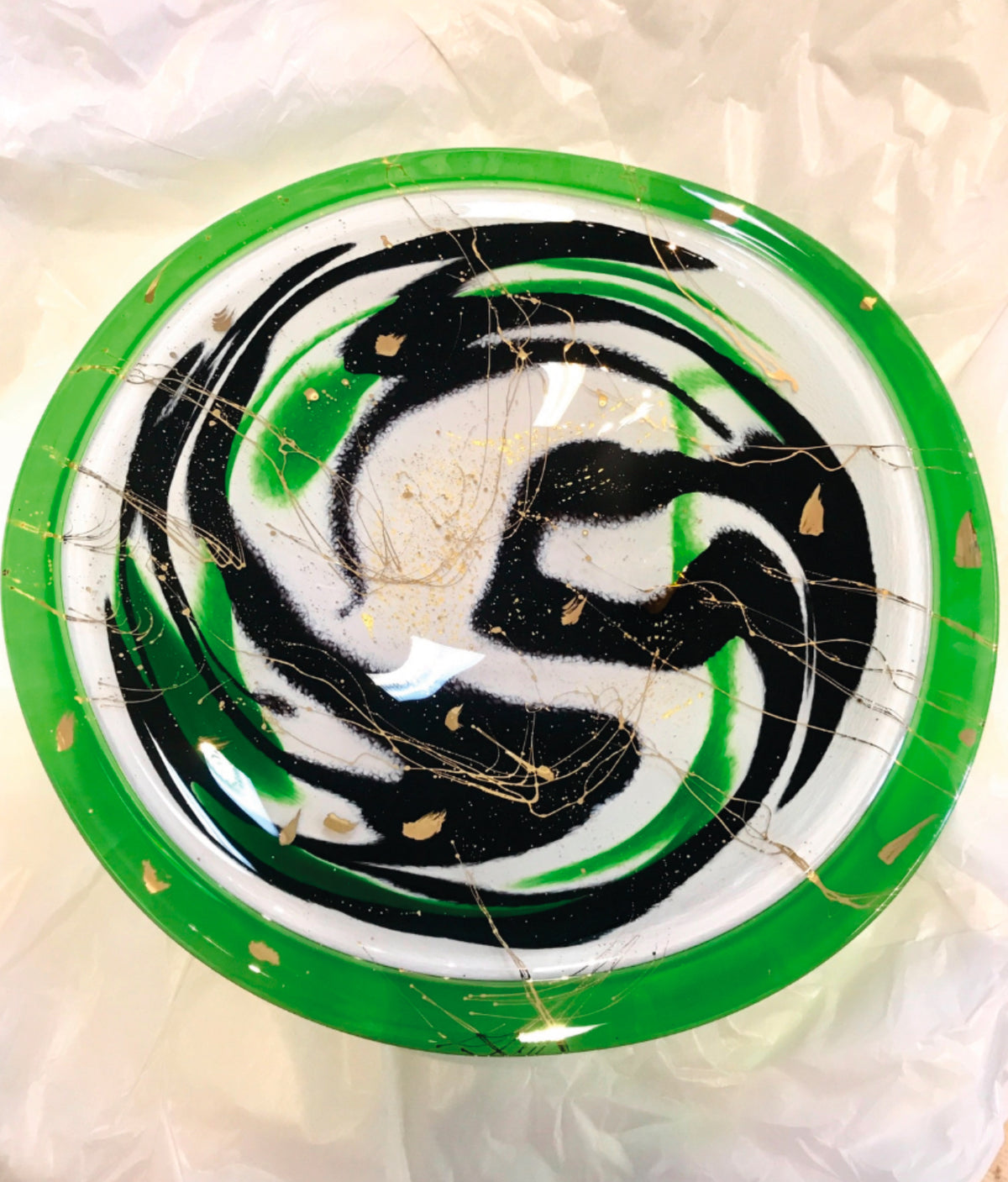 ROUND ART GLASS