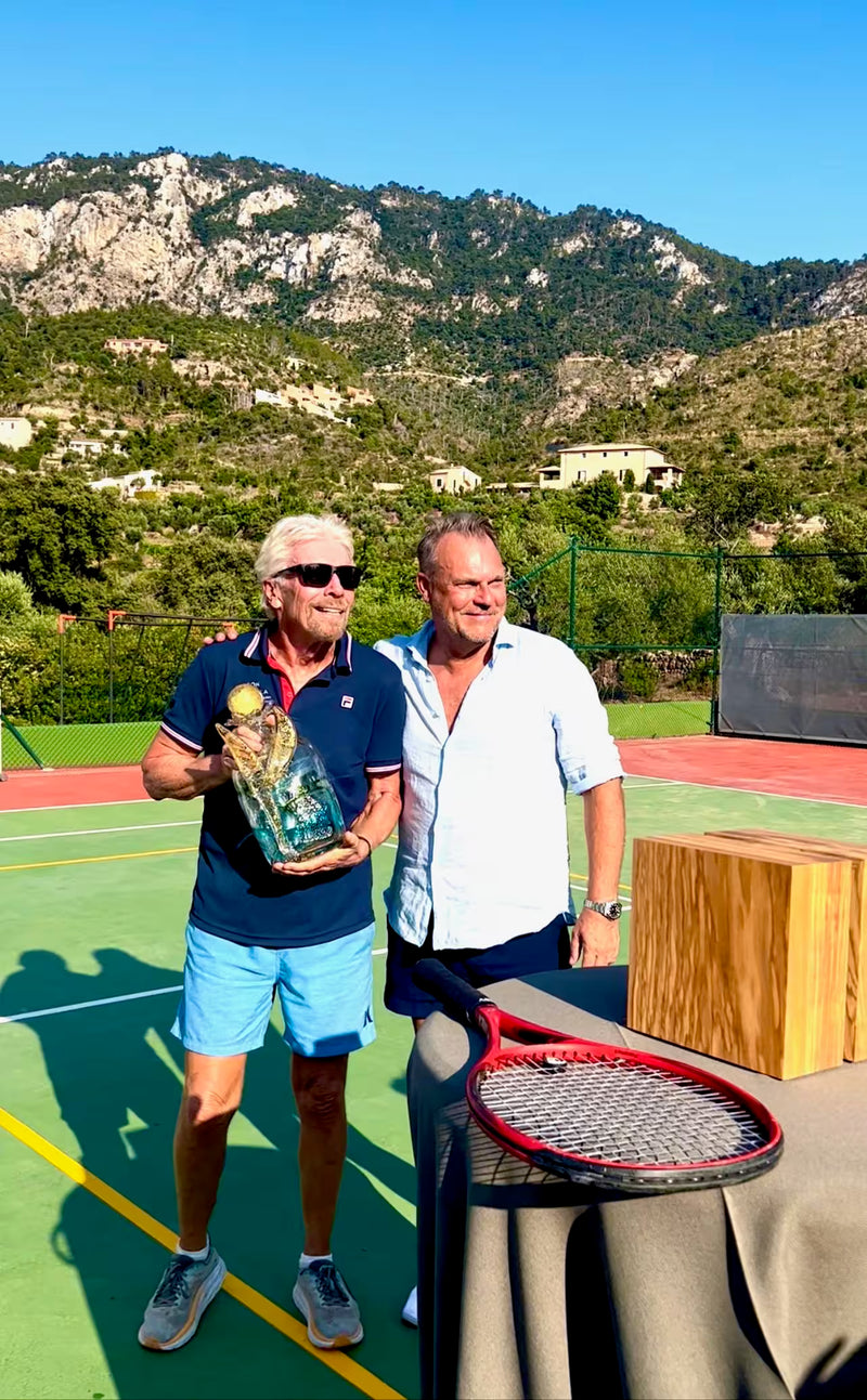 Clas artworks can be found at Richard Branson’s exclusive Hotel Son Bunyola