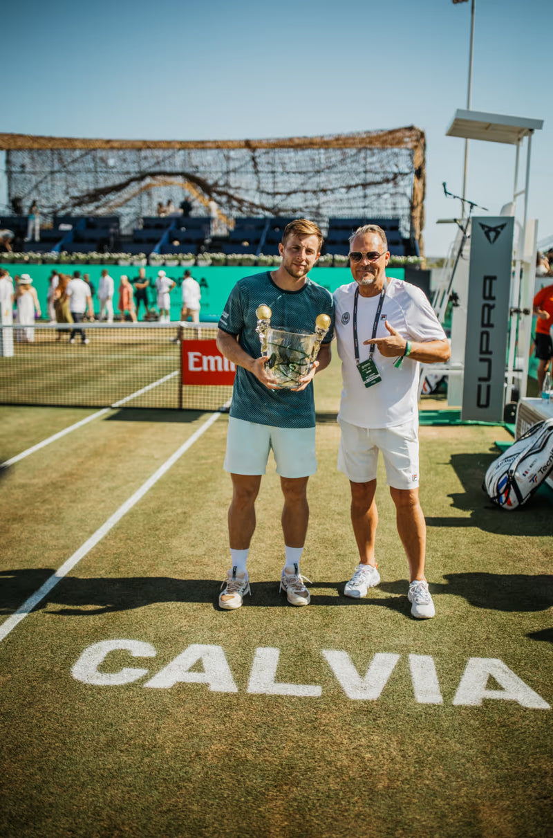 Winning trophy by Clas, Mallorca Championships, Tallon Griekspoor the winner 2026