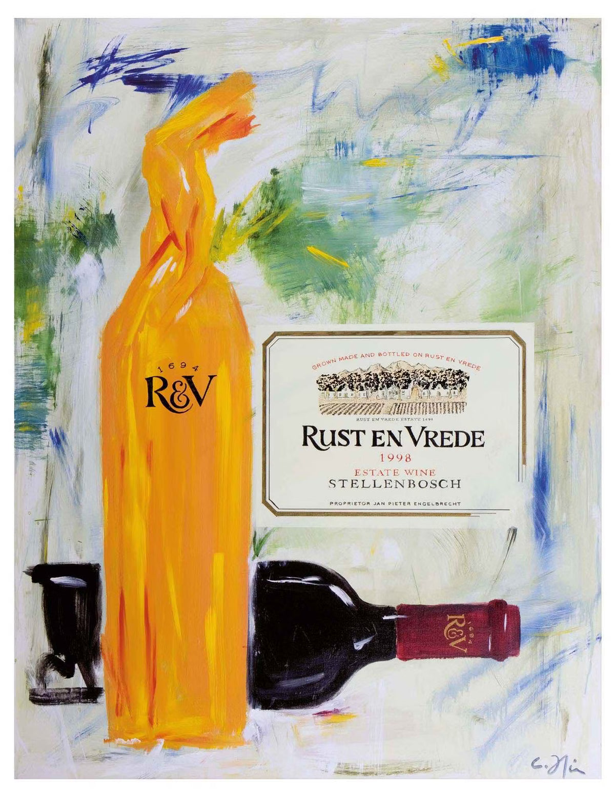 RUST EN VREDE - LEDLIGHT ART/SOLID GLASS