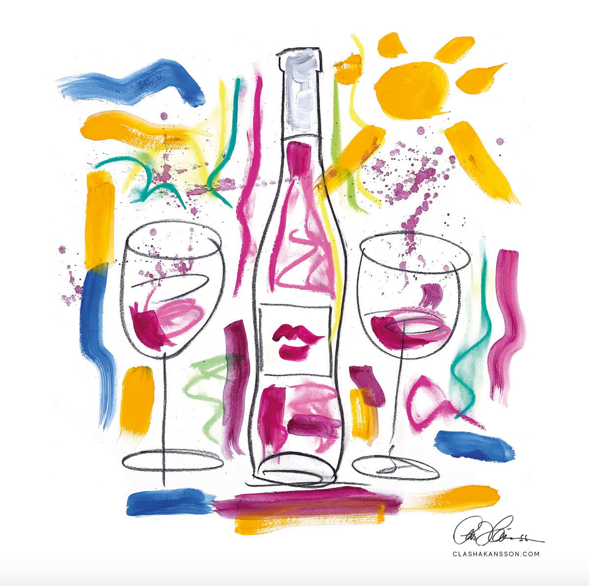 Rosé Time - ART PRINT