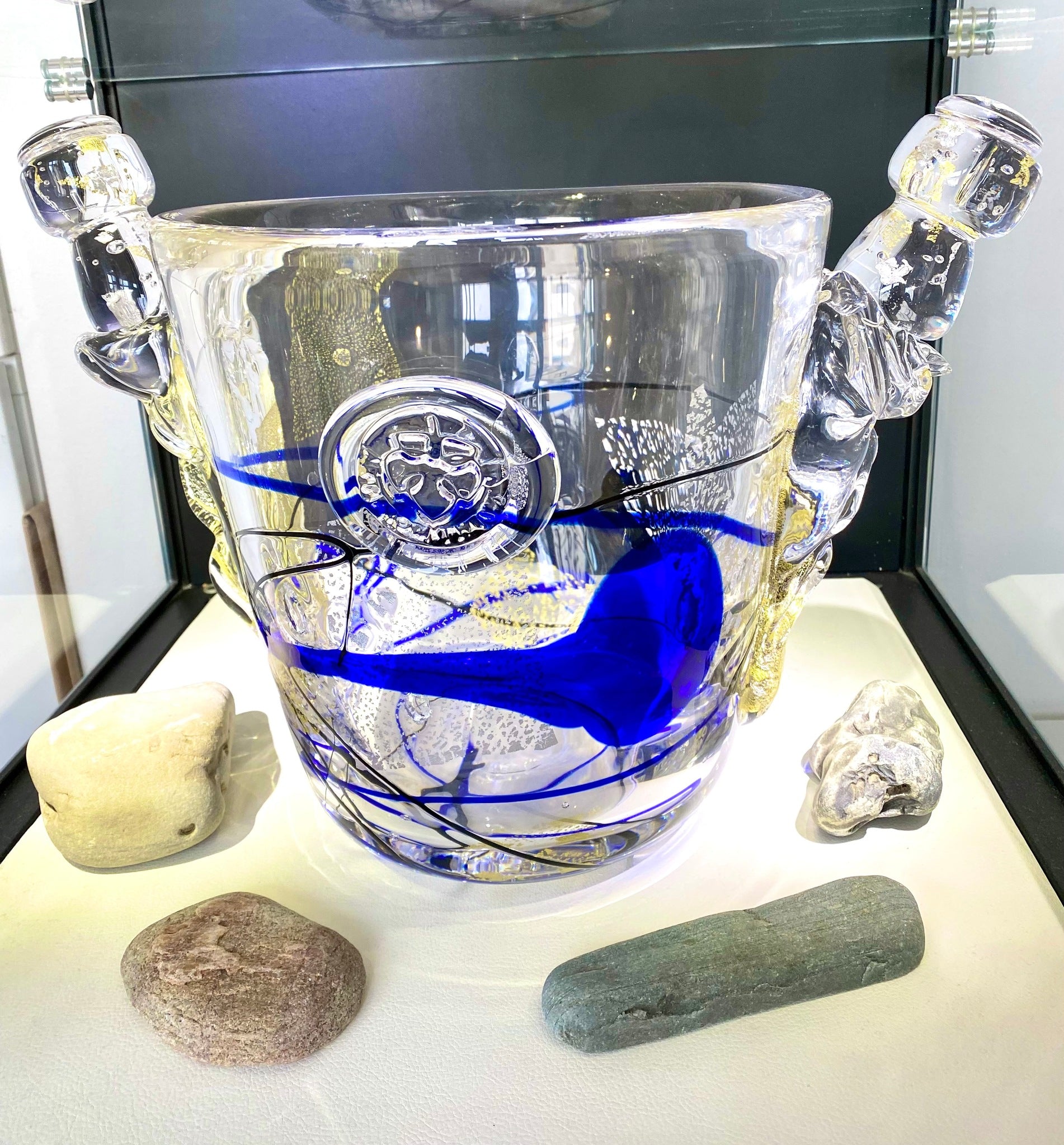 CHAMPAGNE VASE/SCULPTURE  / "CELEBRATE"