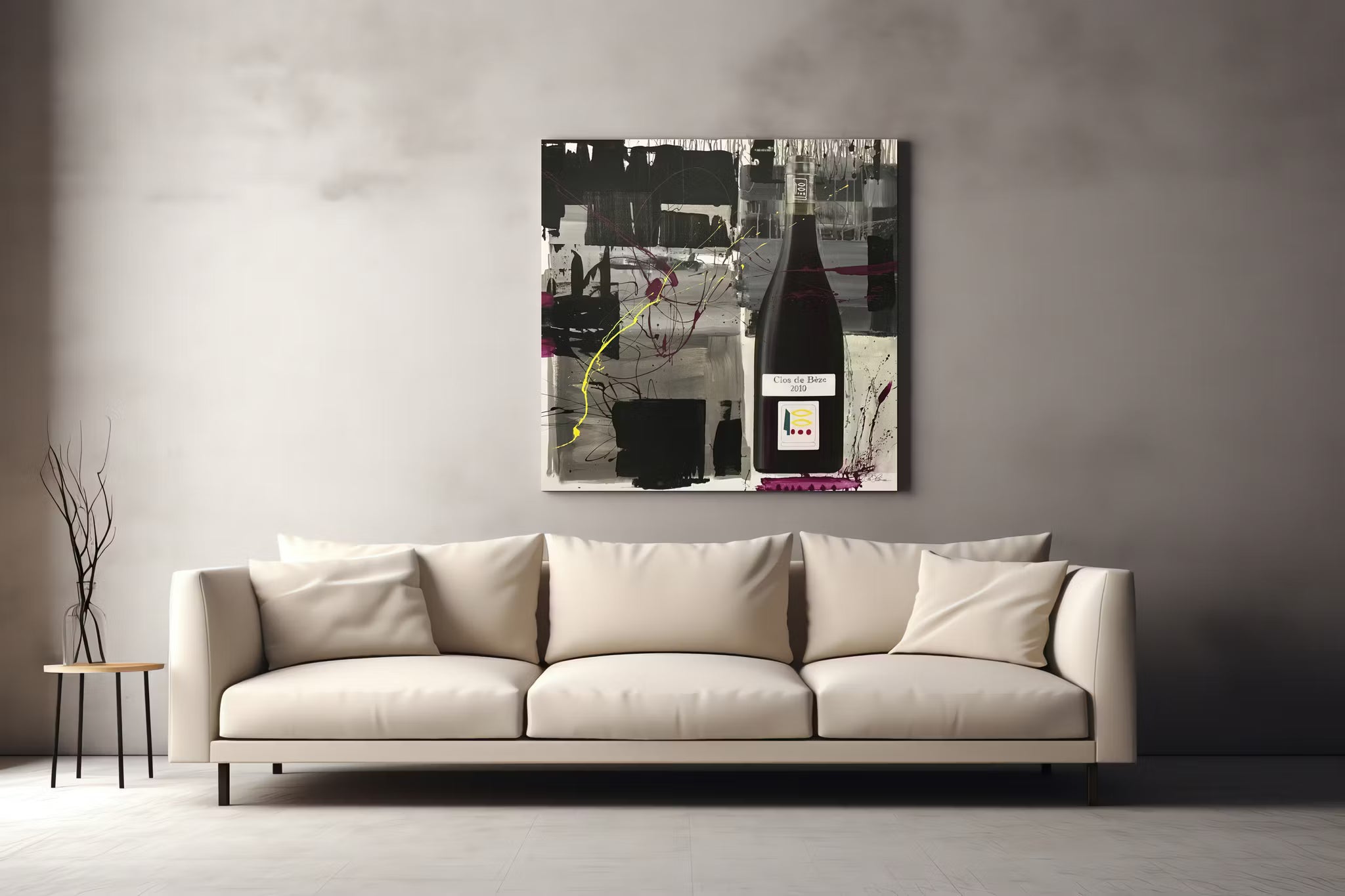 CLOS DE BÉZE - ORIGINAL PAINTING ON CANVAS