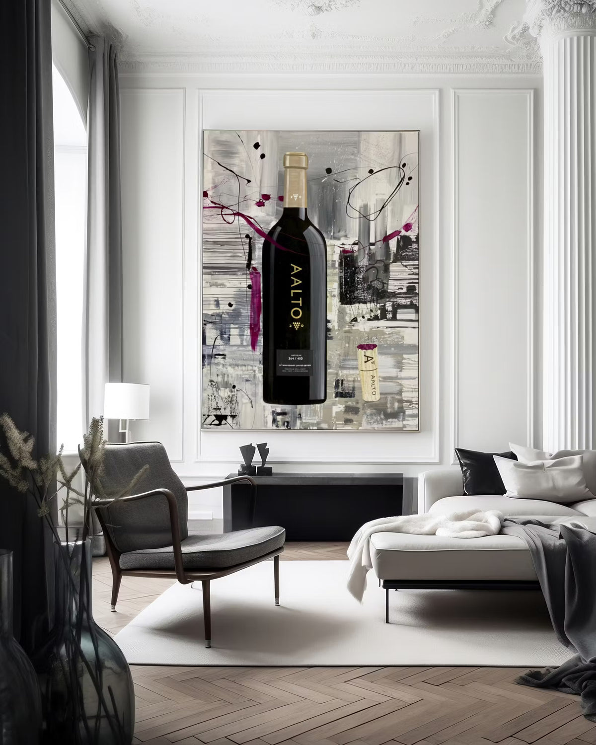 AALTO 20TH ANNIVERSARY - ORIGINAL PAINTING ON CANVAS