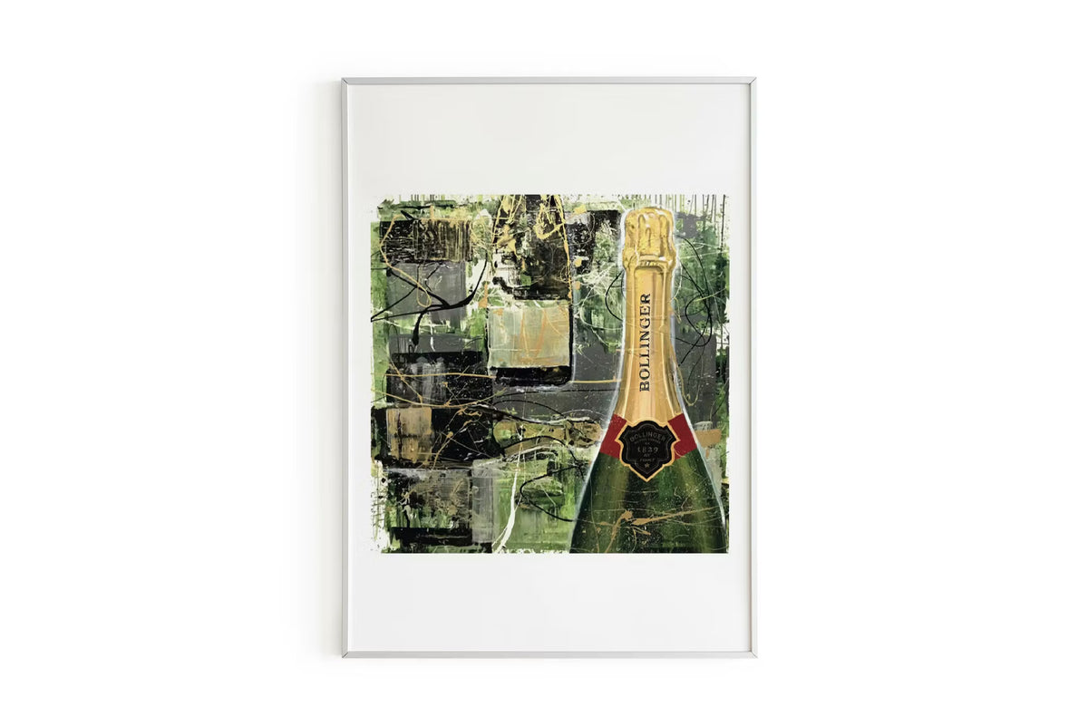 BOLLINGER - LITHOGRAPH GICLÉE FINE