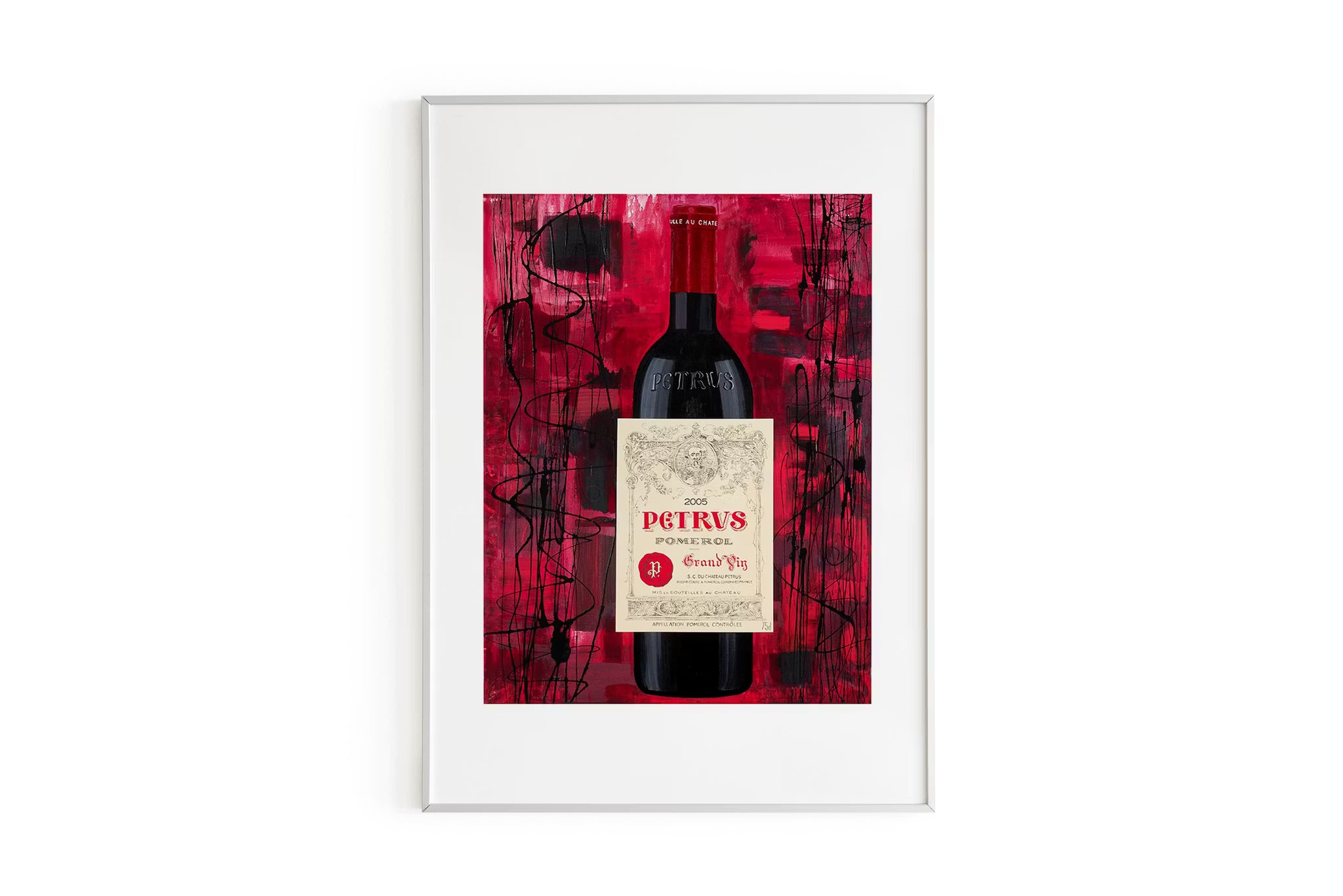 CHÂTEAU PÉTRUS - LITHOGRAPH GICLÉE FINE ART PRINT