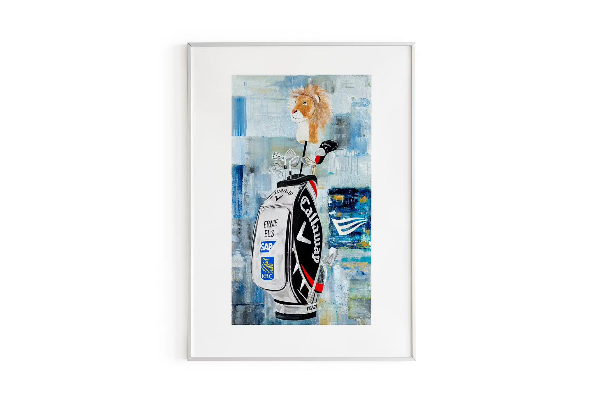 ERNIE ELS GOLF BAG - SPORT POSTER