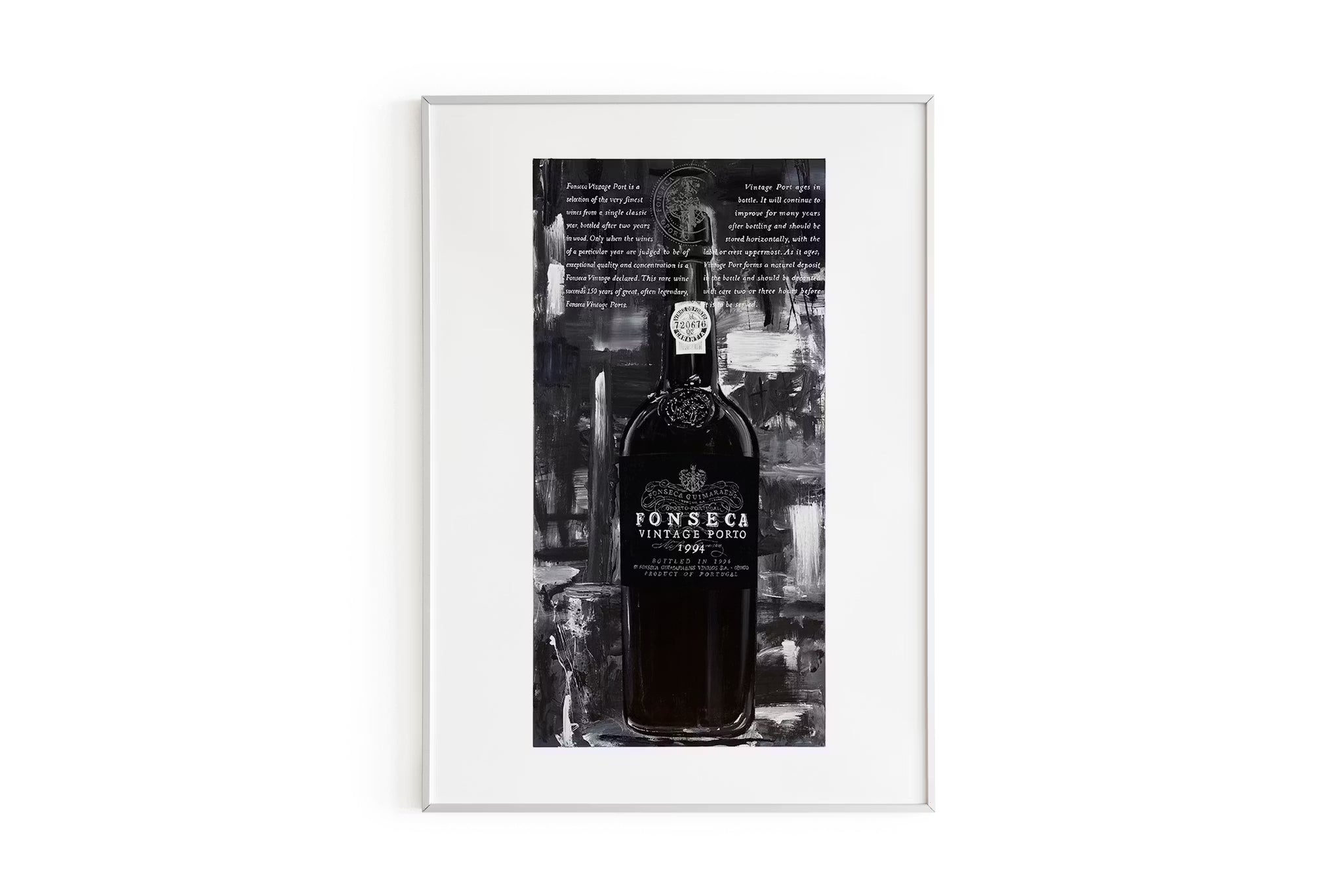 FONSECA VINTAGE PORT - WINE POSTER