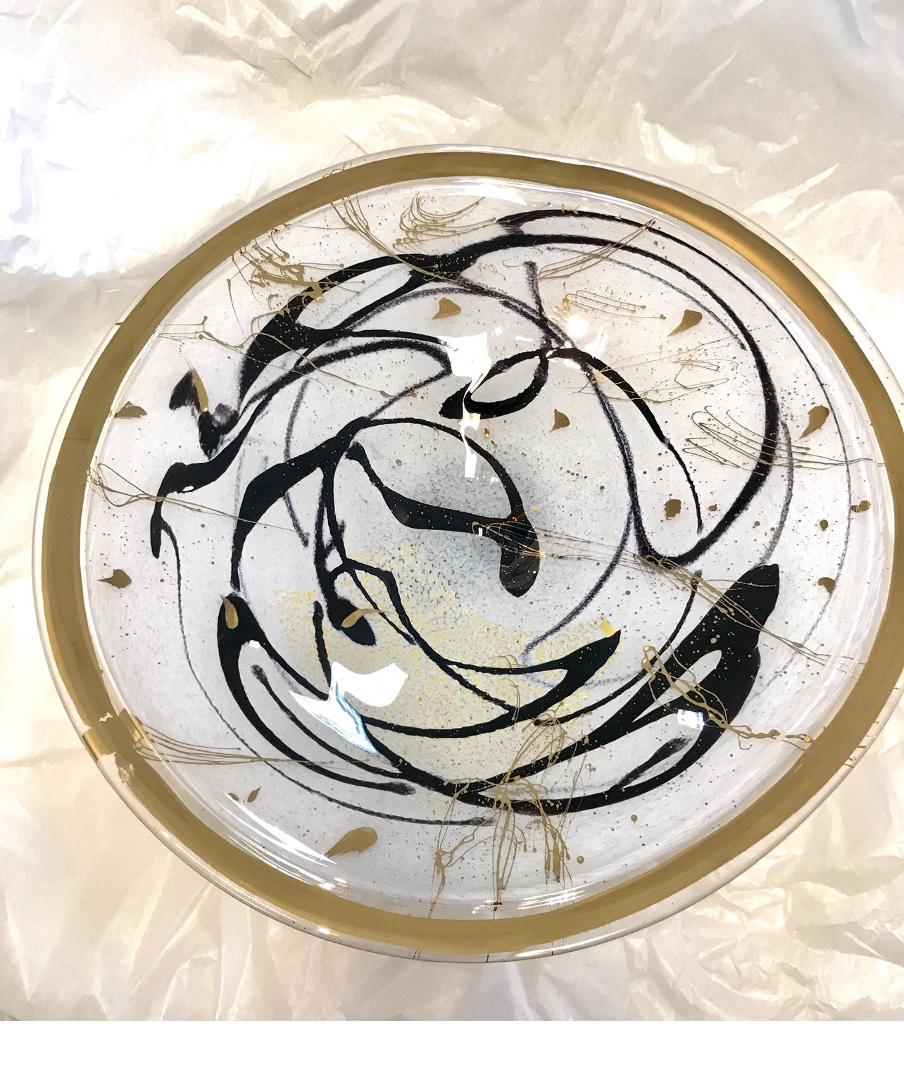 ROUND ART GLASS