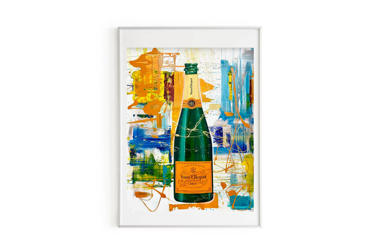VEUVE CLICQUOT - LITHOGRAPH GICLÉE LTD 1/12